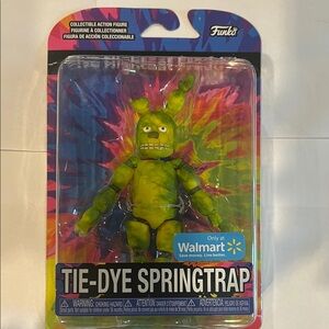 Funko Tie-Dye Springtrap Figure in Green and Yellow ( Walmart Exclusive )
